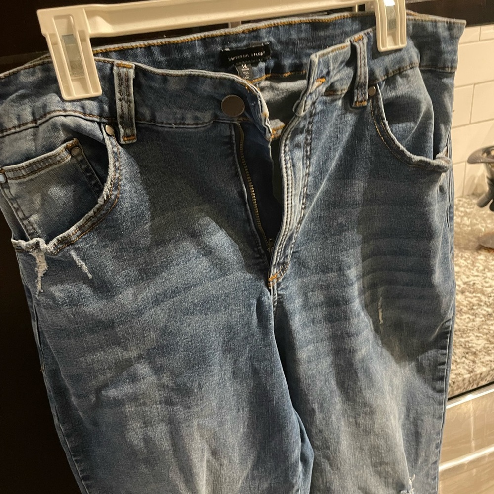 Universal Standard straight leg jeans